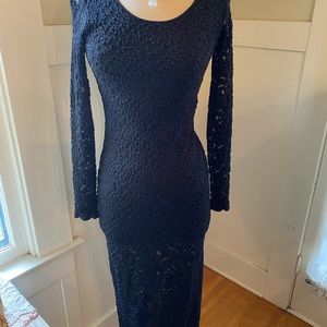 Nectar Black lace dress